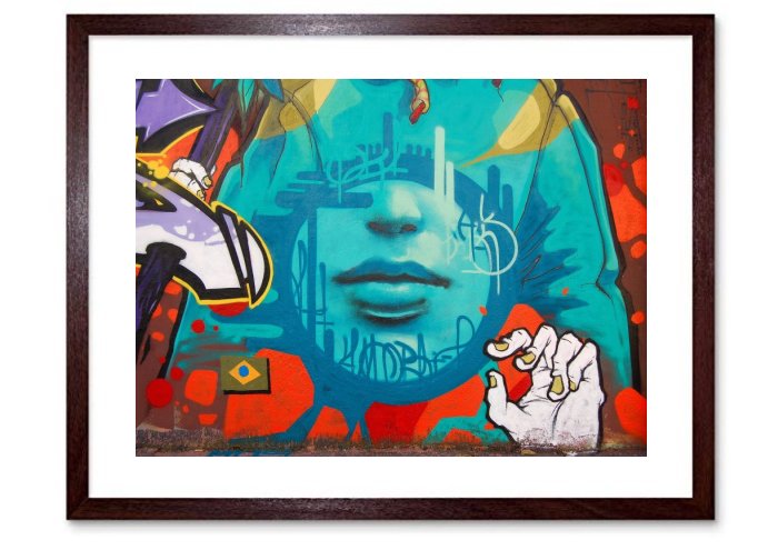 Street Art Framed Prints